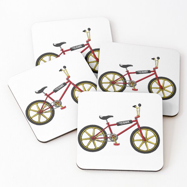 Item preview, Red and Yellow  Classic BMX Bike designed and sold by digifunk.