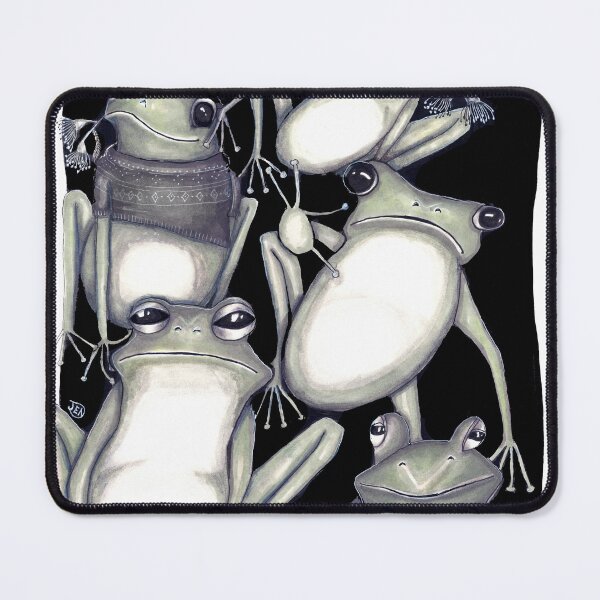 Item preview, A frolic of frogs designed and sold by Jenny Wood.