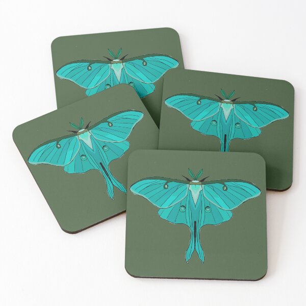 Item preview, blue Luna Moth designed and sold by Cedartown.