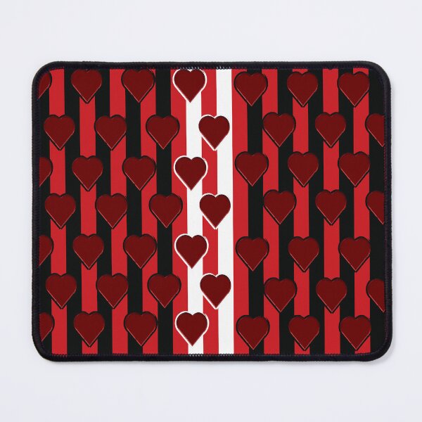 Item preview, Red Valentine Heart-black-red  pattern 26 designed and sold by StudioViArt.