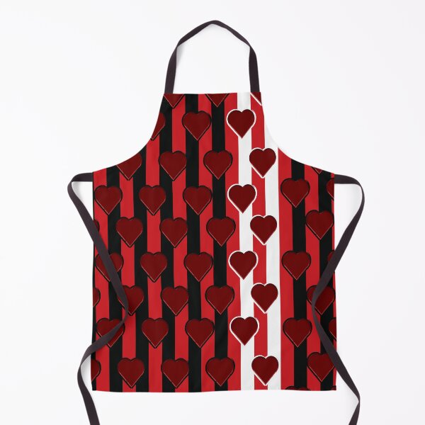 Item preview, Red Valentine Heart-black-red  pattern 26 designed and sold by StudioViArt.