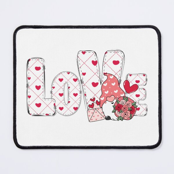 Item preview, Valentines Love Gnome Desing designed and sold by Tuff-stuff-tees.