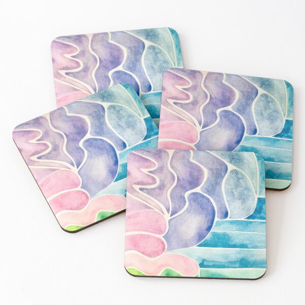 Item preview, Pastel Colors Watercolor  designed and sold by ErynRoseStudio.