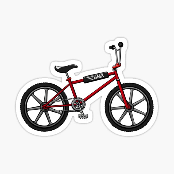 Item preview, Red Classic BMX bike designed and sold by digifunk.