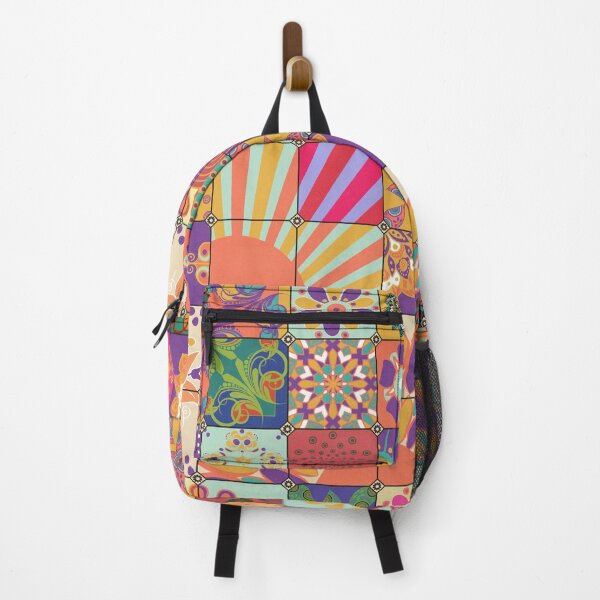 Item preview, Colorful Retro Patchwork designed and sold by J Marielle Designs.