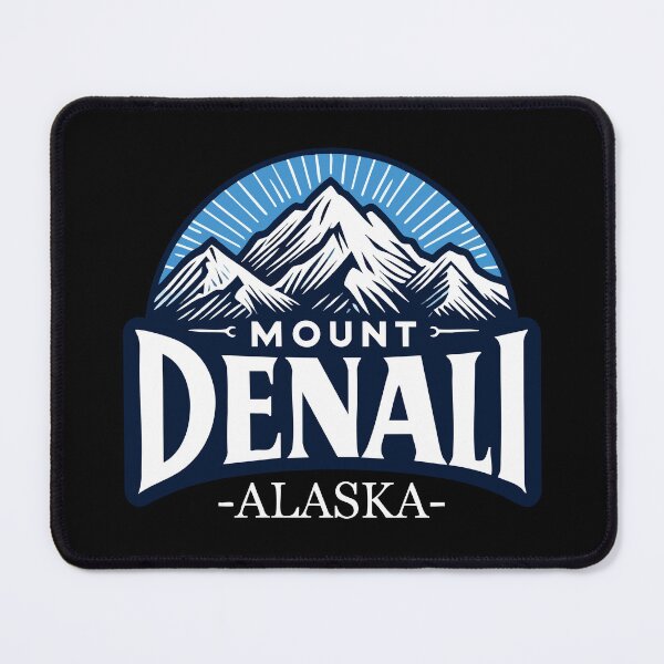 Item preview, Mount Denali Alaska Retro Vintage designed and sold by TomFrontierArt.