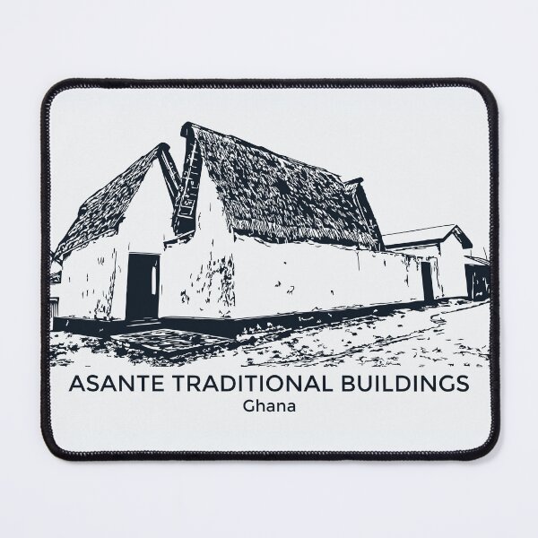Item preview, Asante Traditional Buildings - Ghana designed and sold by Lakeric Cityscapes.