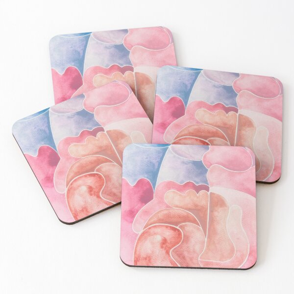 Item preview, Abstract Watercolor, Pink , Pastel, Peaceful  designed and sold by ErynRoseStudio.