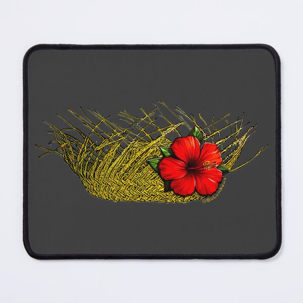 Item preview, Puerto Rico Jibara Pava Hat with Puerto Rican Maga Flower designed and sold by SoLunAgua ..