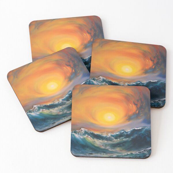Item preview, ::: Sunset (Turbulent Waves) ::: designed and sold by kyozai.