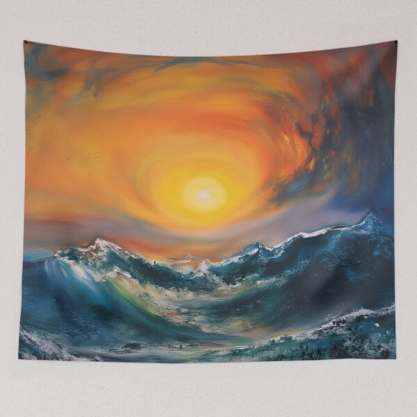 Item preview, ::: Sunset (Turbulent Waves) ::: designed and sold by kyozai.