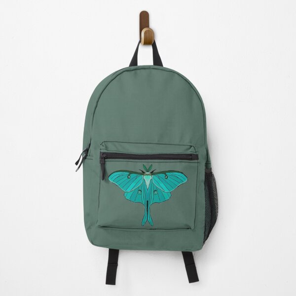 Item preview, blue Luna Moth designed and sold by Moth-Oak.