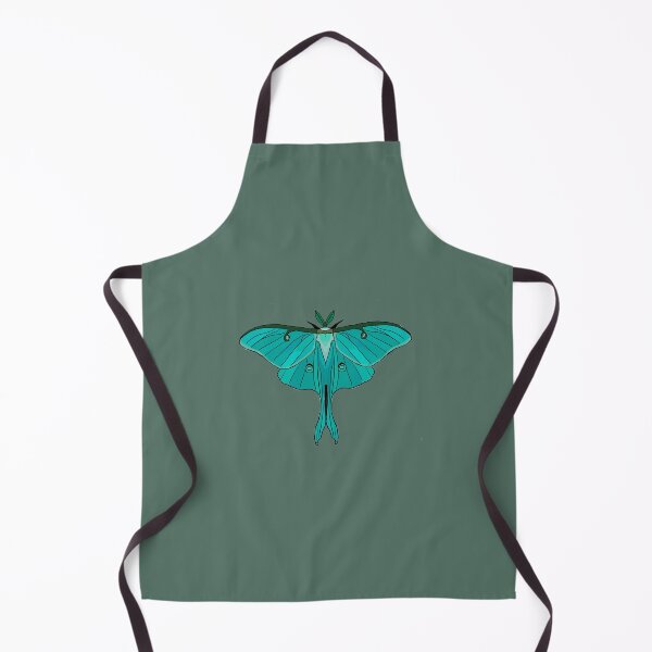 Item preview, blue Luna Moth designed and sold by Moth-Oak.