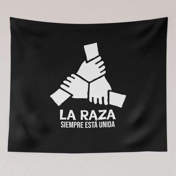 Item preview, La Raza Siempre Está Unida designed and sold by RedRubi.