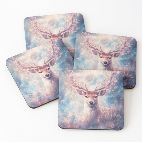 Item preview, The Magical Deer of the Starry Sky designed and sold by AshiraCreations.