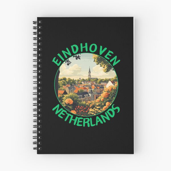Item preview, Eindhoven in North Brabant Netherlands Retro Vintage Art Emblem designed and sold by MaateoDesign.