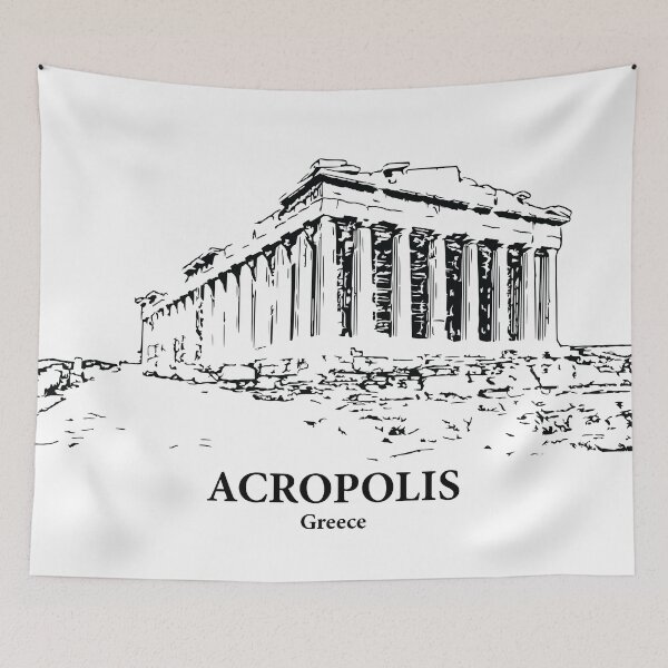 Item preview, Acropolis - Greece designed and sold by Lakeric Cityscapes.