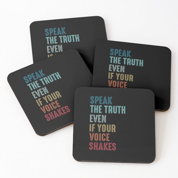 Item preview, Speak the Truth, Even If Your Voice Shakes designed and sold by Magicalpallette.