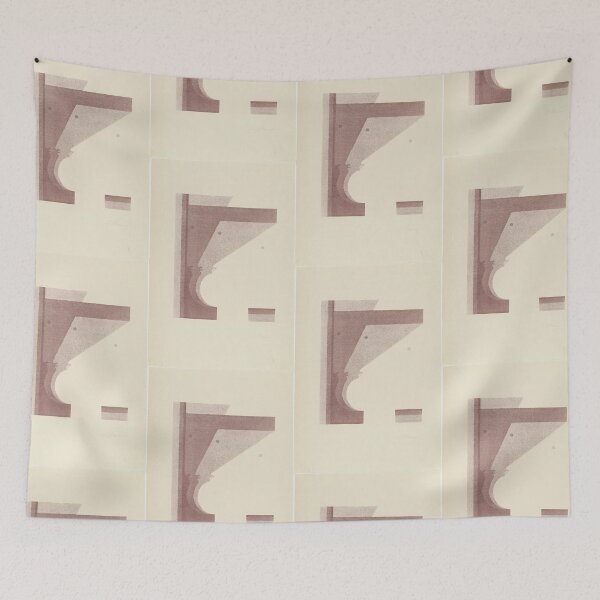 Item preview, Oskar Schlemmer Three Profiles, the One in the Middle Vertical (Drei Profile, das Mittlere vertikal) designed and sold by TeeARTHY.