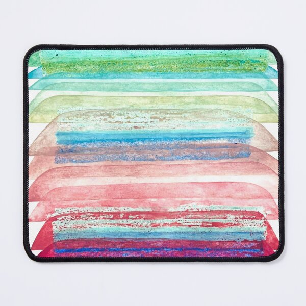 Item preview, Watercolor and Oil Pastel Layered Translucent Painting  designed and sold by ErynRoseStudio.