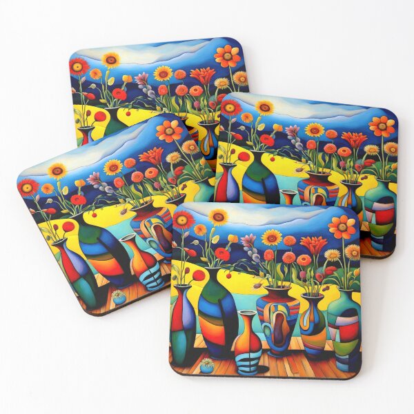 Item preview, Vases of flowers 4 designed and sold by George Hutton Hunter.