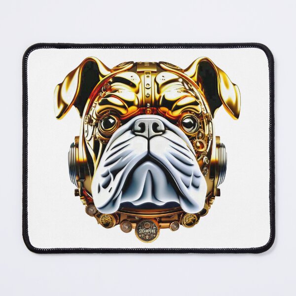 Item preview, Steampunk Retro style Bulldog designed and sold by Drone-tees.