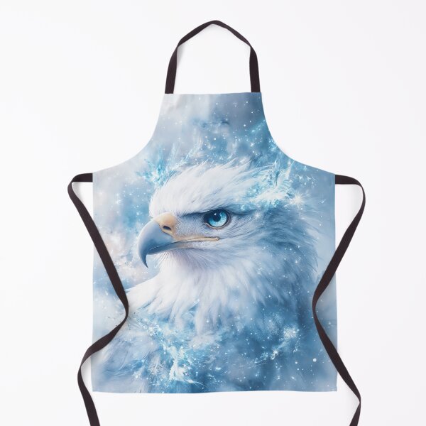 Item preview, Blue-Eyed Eagle Among Frozen Wonders designed and sold by AshiraCreations.