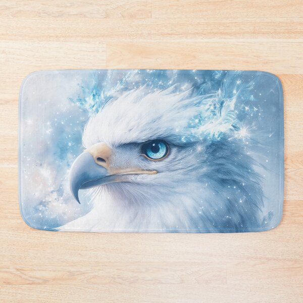 Item preview, Blue-Eyed Eagle Among Frozen Wonders designed and sold by AshiraCreations.