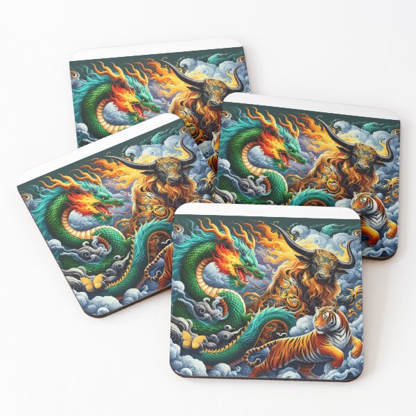 Item preview, Mythical Beasts in Battle designed and sold by houta.