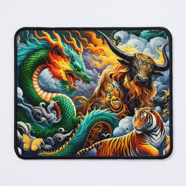 Item preview, Mythical Beasts in Battle designed and sold by houta.