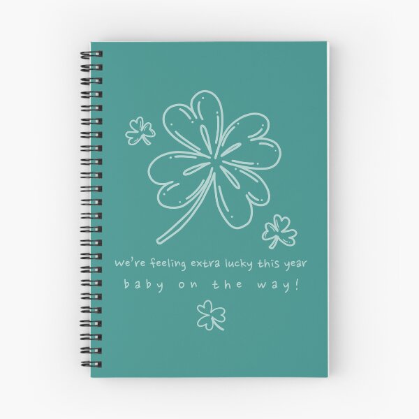 Item preview, We're feeling extra lucky this year- St Patrick's day pregnancy announcement designed and sold by dreamlandbuyers.