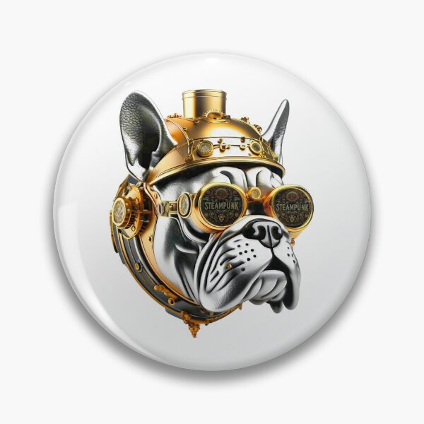Item preview, Steampunk Retro style Bulldog designed and sold by Drone-tees.
