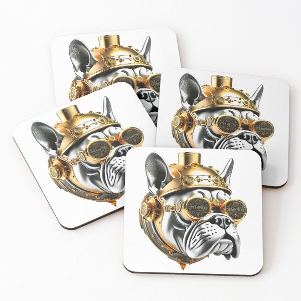 Item preview, Steampunk Retro style Bulldog designed and sold by Drone-tees.