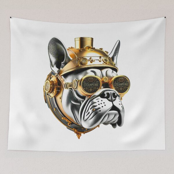 Item preview, Steampunk Retro style Bulldog designed and sold by Drone-tees.