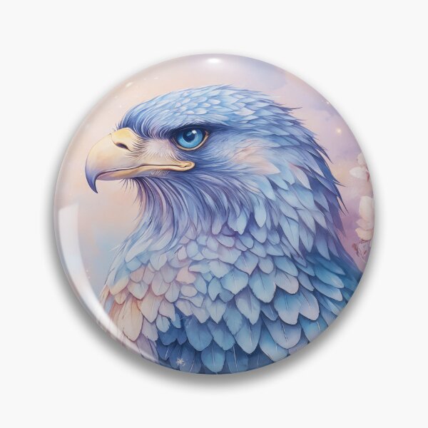 Item preview, The Celestial Eagle Amidst Flowers designed and sold by AshiraCreations.