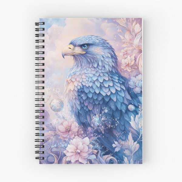 Item preview, The Celestial Eagle Amidst Flowers designed and sold by AshiraCreations.