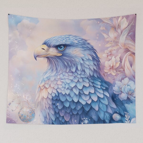 Item preview, The Celestial Eagle Amidst Flowers designed and sold by AshiraCreations.