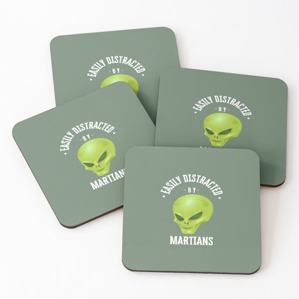 Item preview, Easily Distracted by Martians designed and sold by LaPaz361.