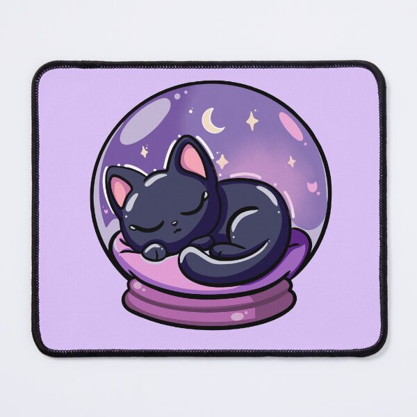 Item preview, Celestial Crystal Ball Kitty designed and sold by MissAthenaxIvy.