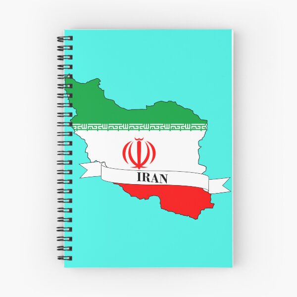 Item preview, Iran flag map designed and sold by visual adventures.