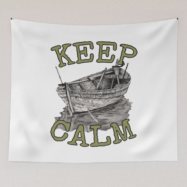 Item preview, keep Calm and sail on designed and sold by RonnyMilleo.