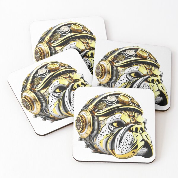 Item preview, Steampunk Retro style Bulldog designed and sold by Drone-tees.