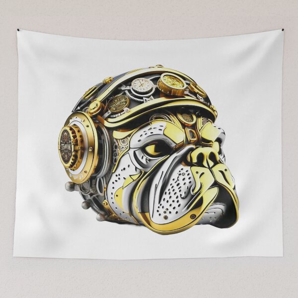 Item preview, Steampunk Retro style Bulldog designed and sold by Drone-tees.