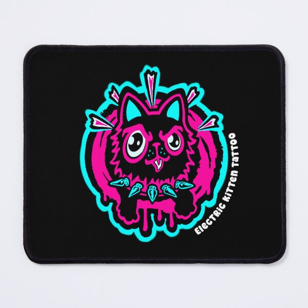 Item preview, Neon Kitten Spiked Collar with Name designed and sold by Electric Kitten.