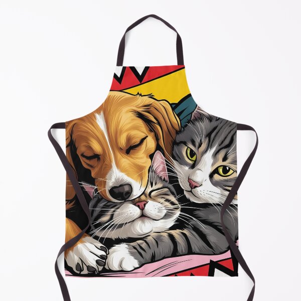 Item preview, Pawsome Pals – Cozy Cat and Dog Cuddles designed and sold by FurRealArt.