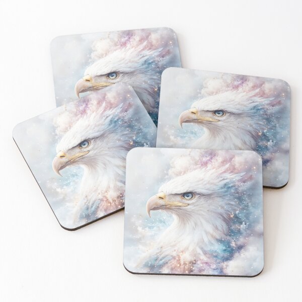 Item preview, Icy Eagle with Glowing Feathers designed and sold by AshiraCreations.