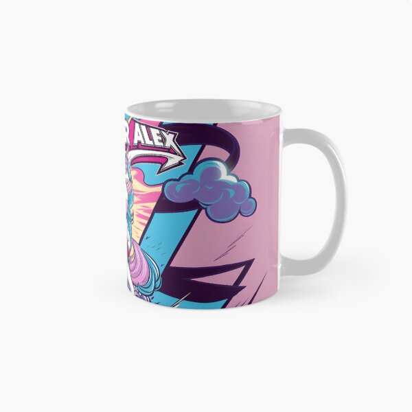 Item preview, Superhero Unicorn – Super Alex Thunder Strikes! designed and sold by WAUZ.