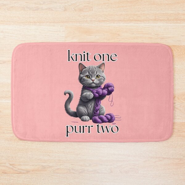 Item preview, Knit One, Purr Two designed and sold by VeryGoodFiber.