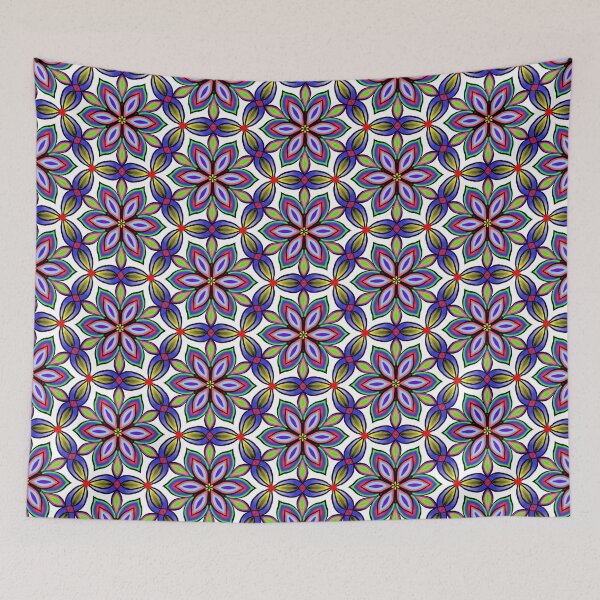Item preview, Arabesque mandala flower seamless designed and sold by Bulantanyong.