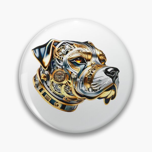 Item preview, Steampunk Retro style Rottweiler designed and sold by Drone-tees.